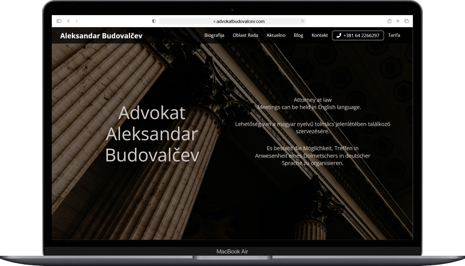 Attorney Law Firm Website