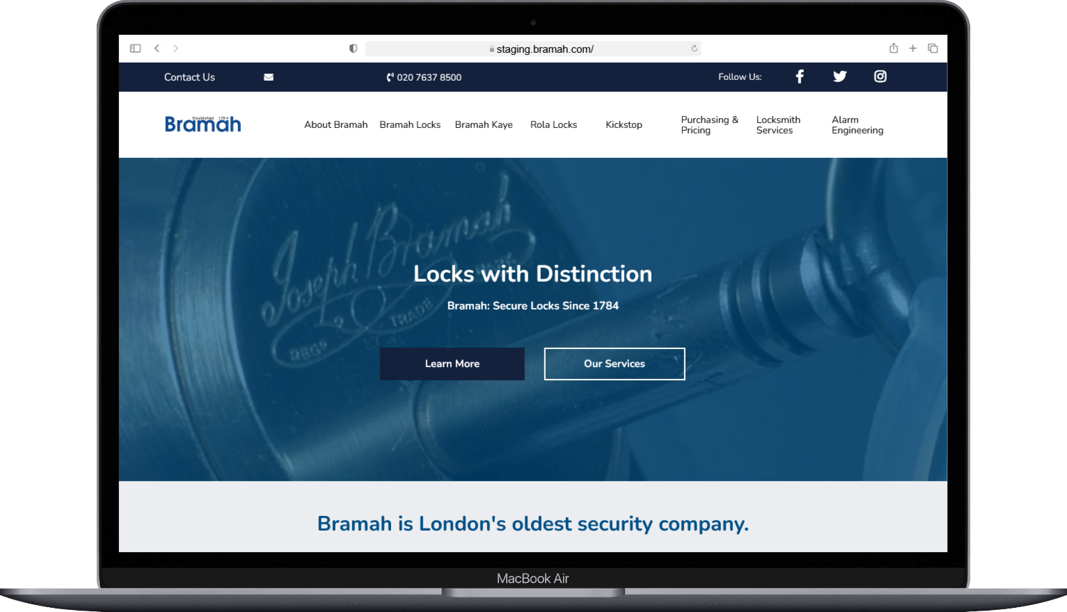 Bramah Locks