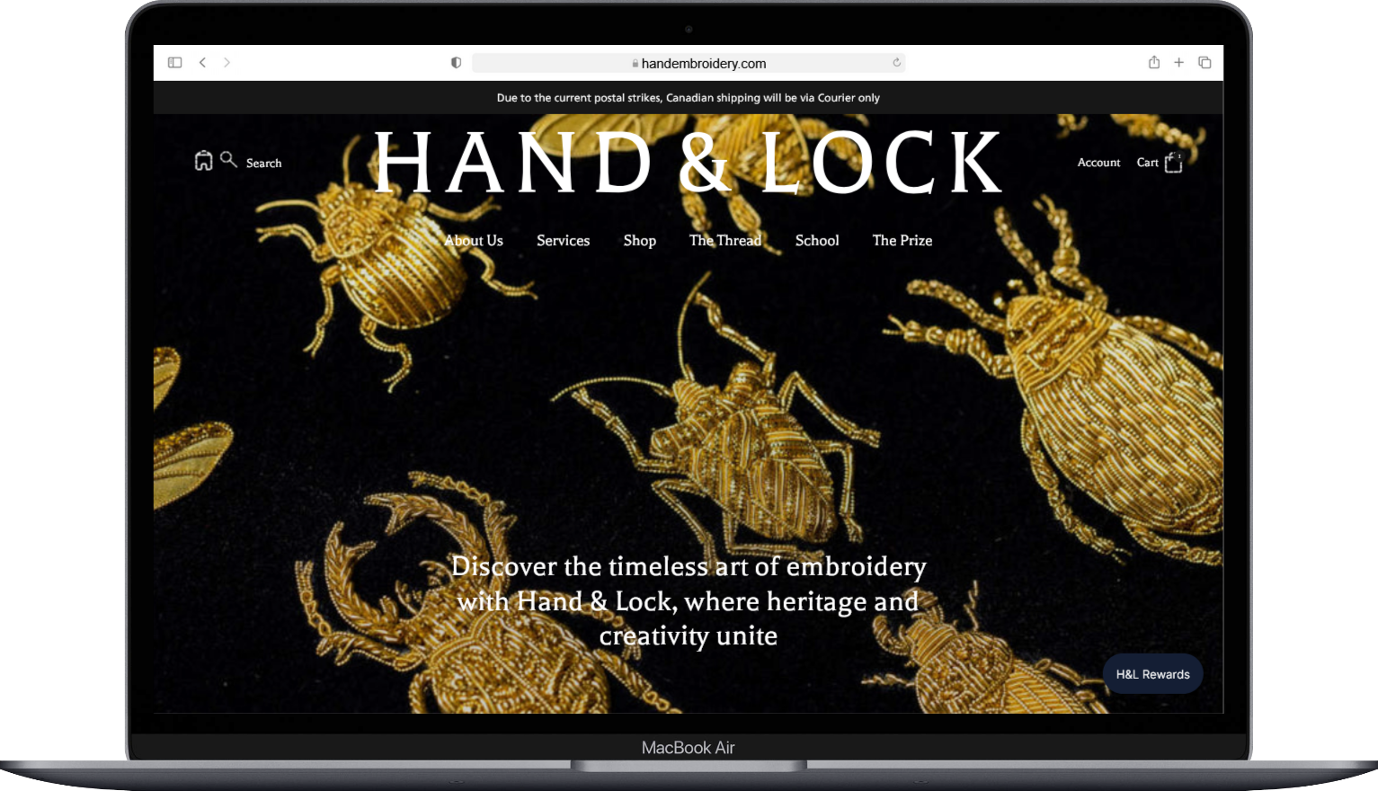 Hand & Lock - Shopify Optimization