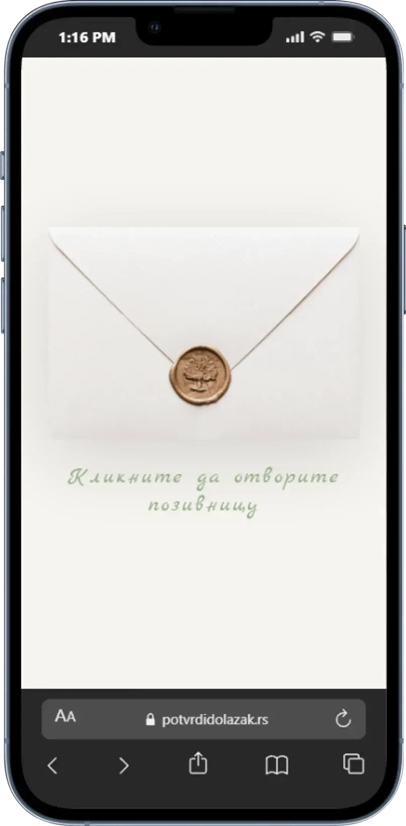 Digital Wedding Invitations Platform mobile view