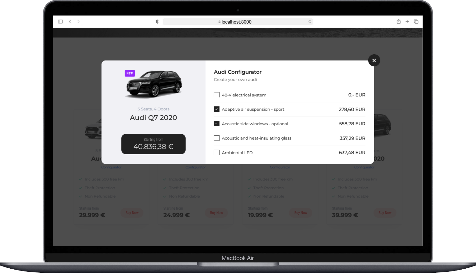 Custom Website